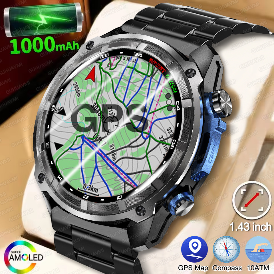 Outdoor Lighting Smart Controller - Reloj Inteligente T-Rex3 Pro con GPS,