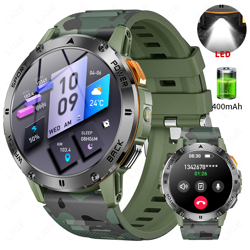 Outdoor Lighting Ip Rating - Reloj inteligente LIGE de 400mAh de