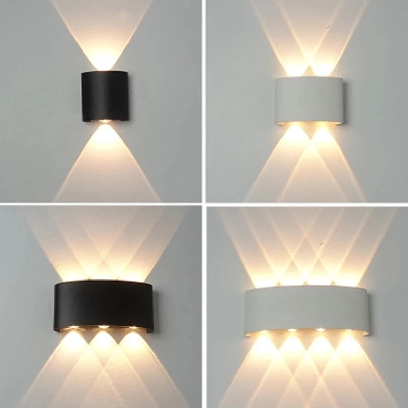 Outdoor Lighting Lux - Lámpara de Pared LED de 2W