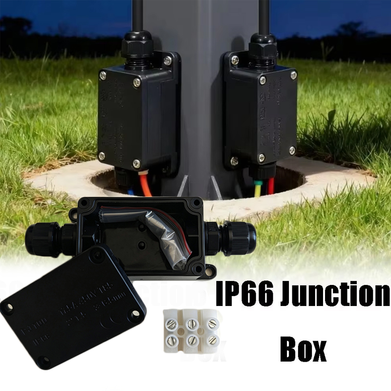 Outdoor Lighting Electrical Box - Caja de Conexiones Eléctrica Impermeable para