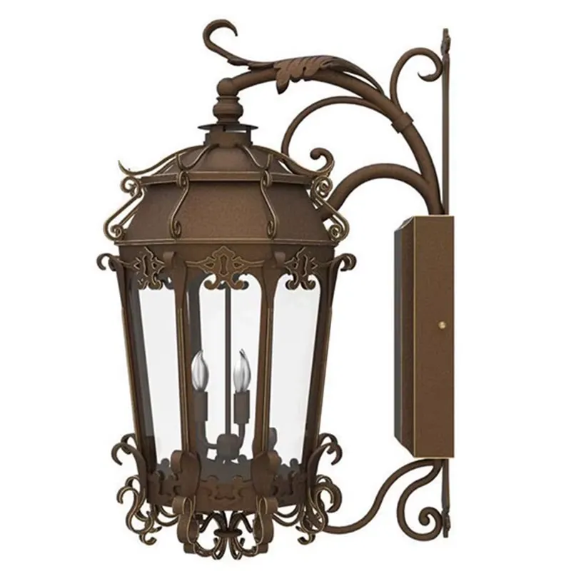 Outdoor Lighting Brass - Lámparas de Pared Exteriores LED de