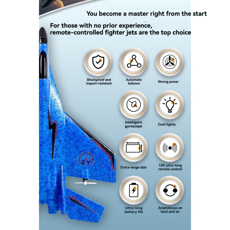 Outdoor Lighting Vendors - Planeador, Jet de combate de espuma,