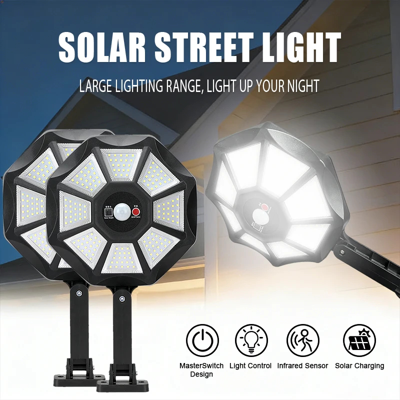 Outdoor Lighting Dusk To Dawn - Luces Solares para Exteriores, Impermeables, 168