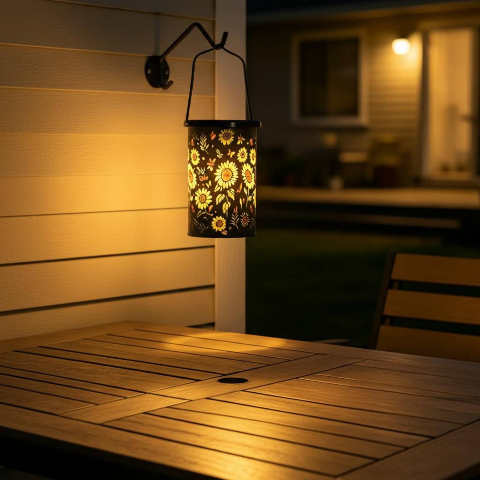 Outdoor Lighting Battery Powered - Farol Solar Colgante de Diseño Vintage