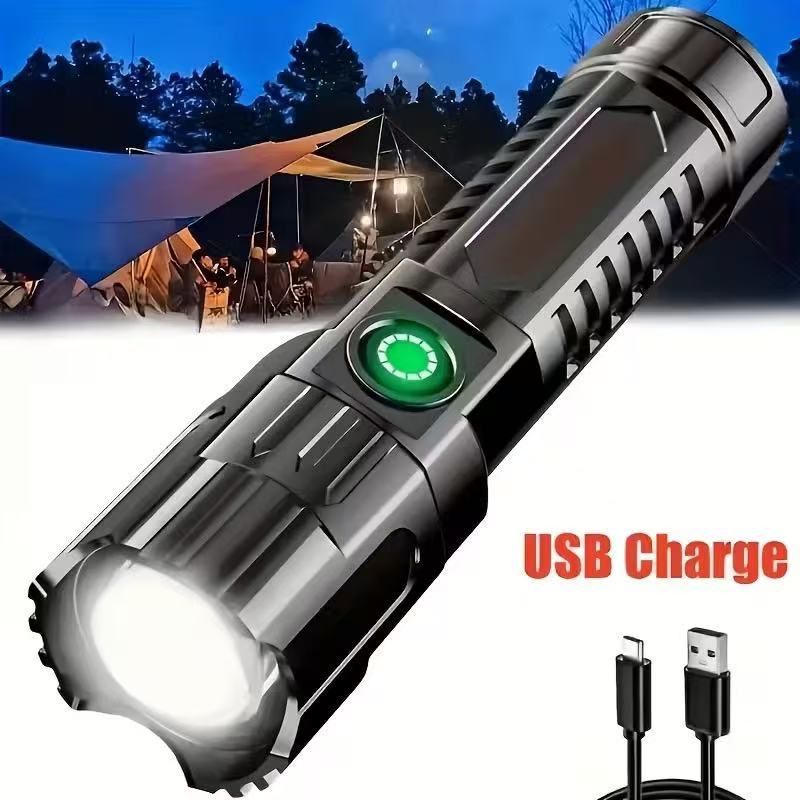 Outdoor Lighting Battery Powered - Nueva linterna Led de alta potencia,