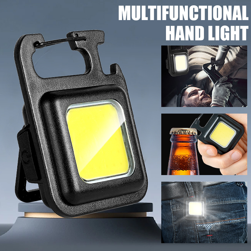 Outdoor Lighting Nearby - Mini Linterna COB Súper Brillante, Portátil,