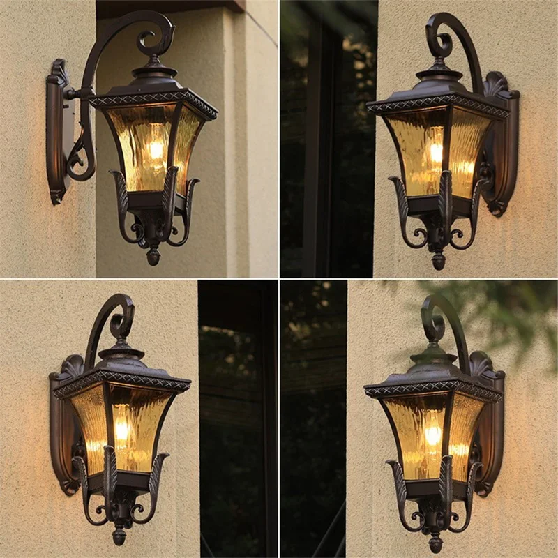 Outdoor Lighting Lux - Lámpara de Pared Exterior de Estilo
