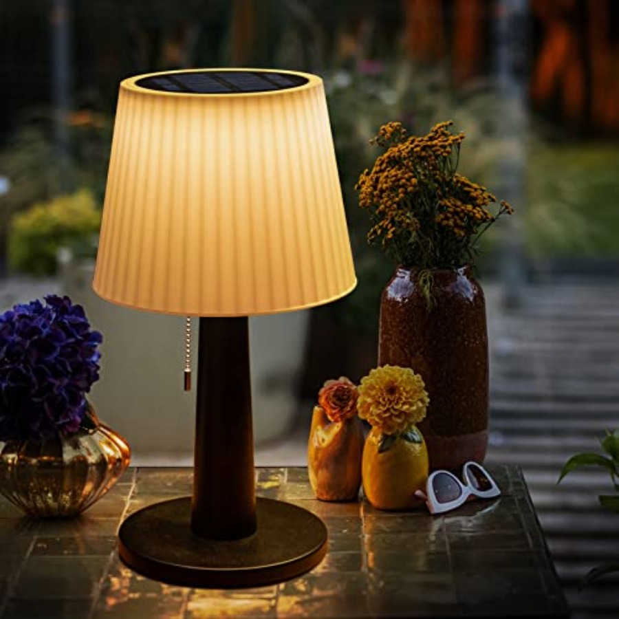 Outdoor Lighting Lamp - Lámparas Solares de Mesa para Interiores