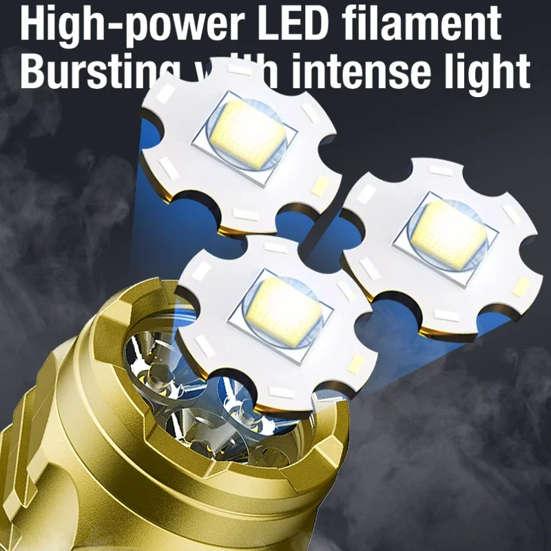 Linterna LED de alta potencia  - Outdoor Lighting Battery Powered reseña y precio