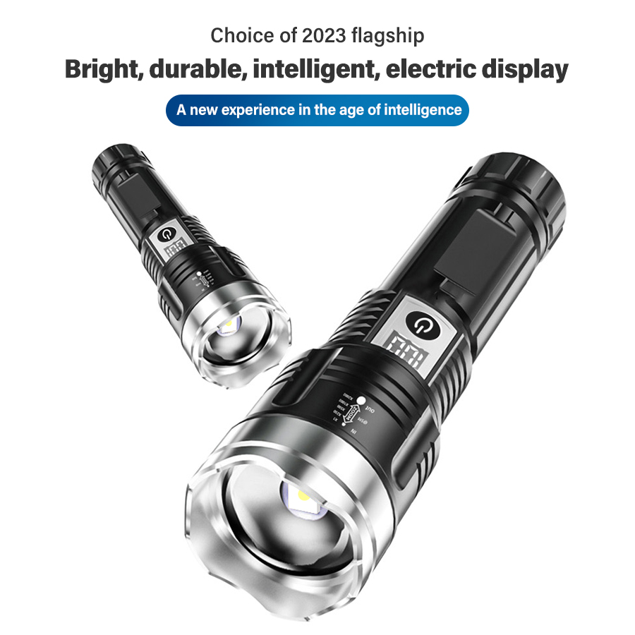 Linterna LED de alta potencia  - Outdoor Lighting Battery Powered reseña y precio