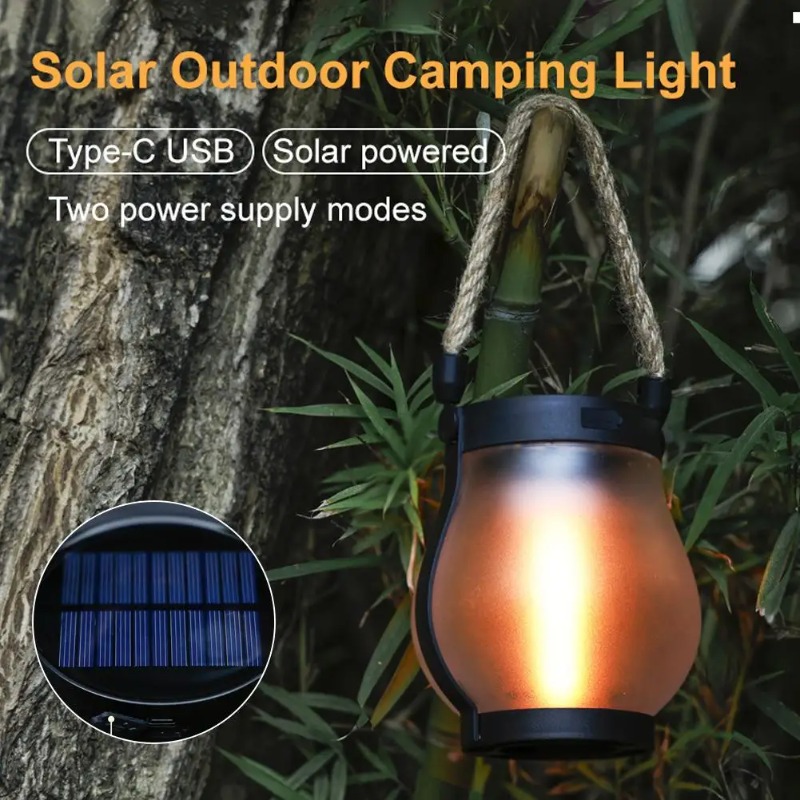 Lámpara Solar con Forma de Lla - Solar Lantern Hanging reseña y precio