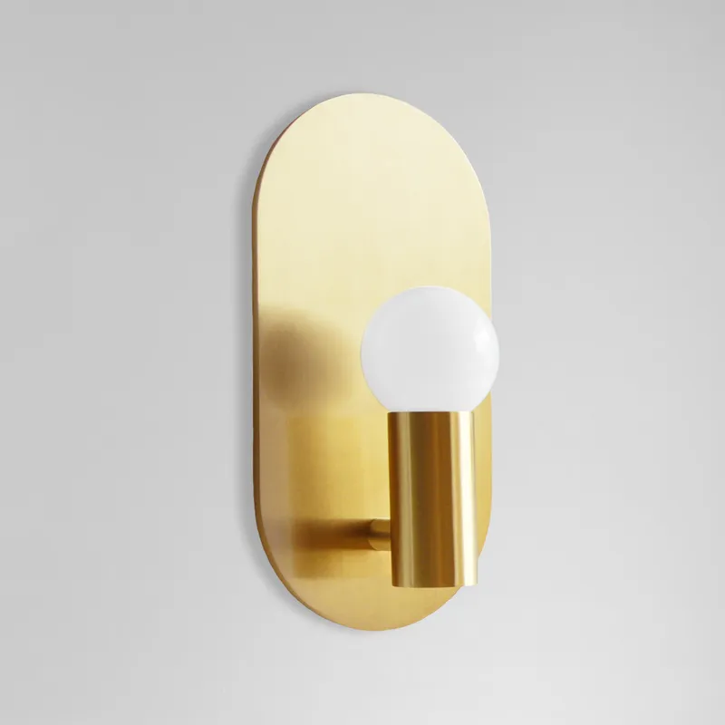 Lámpara de Pared Creativa Nórd - Outdoor Lighting Brass reseña y precio