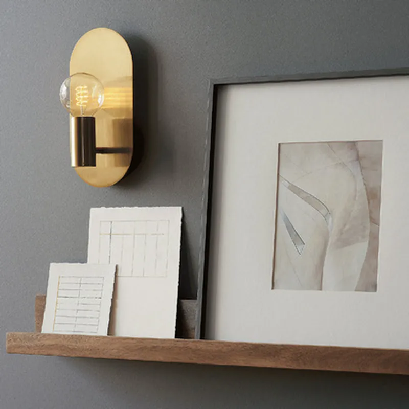 Lámpara de Pared Creativa Nórd - Outdoor Lighting Brass reseña y precio
