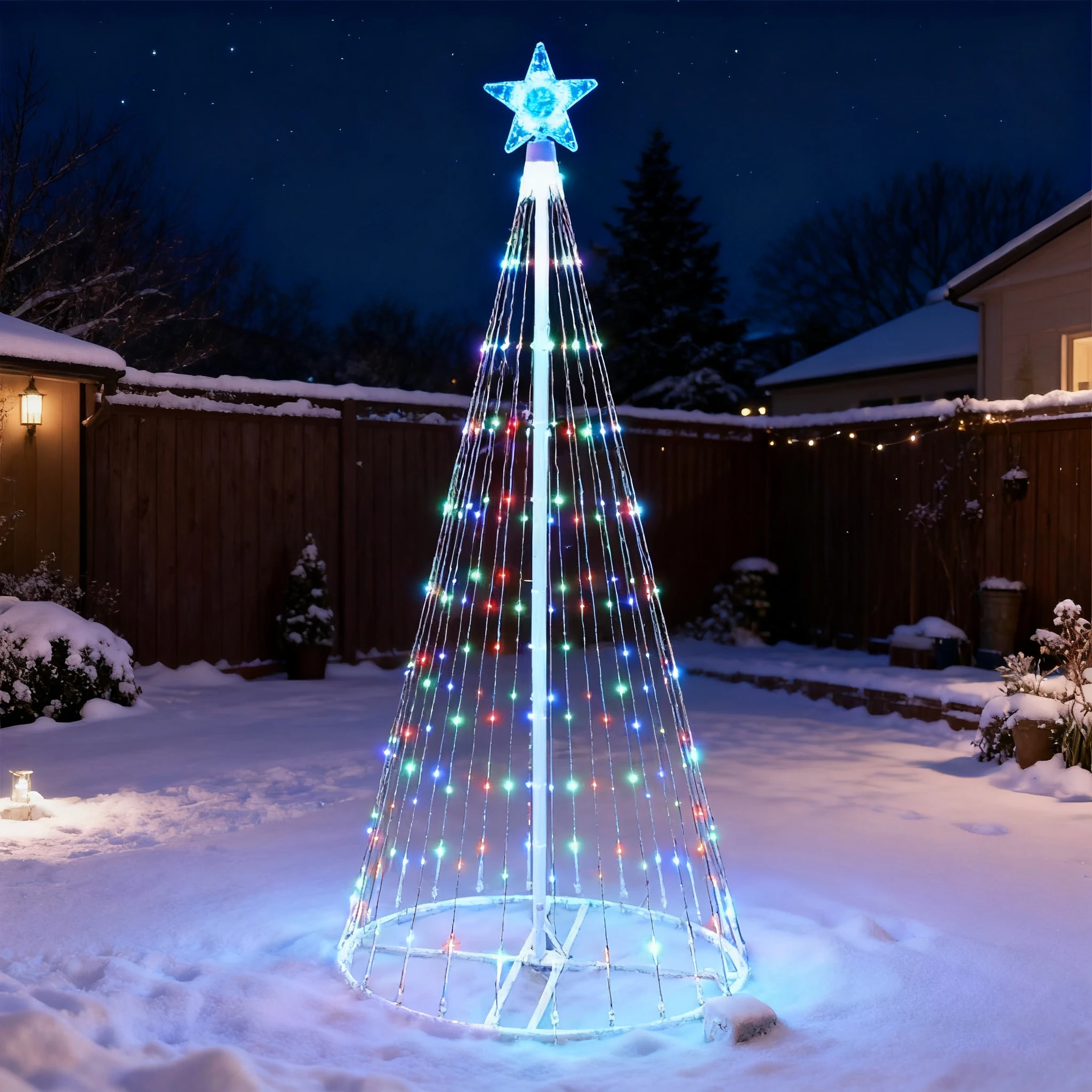 Guirnalda de luces LED de casc - Outdoor Lighting For Gazebo reseña y precio