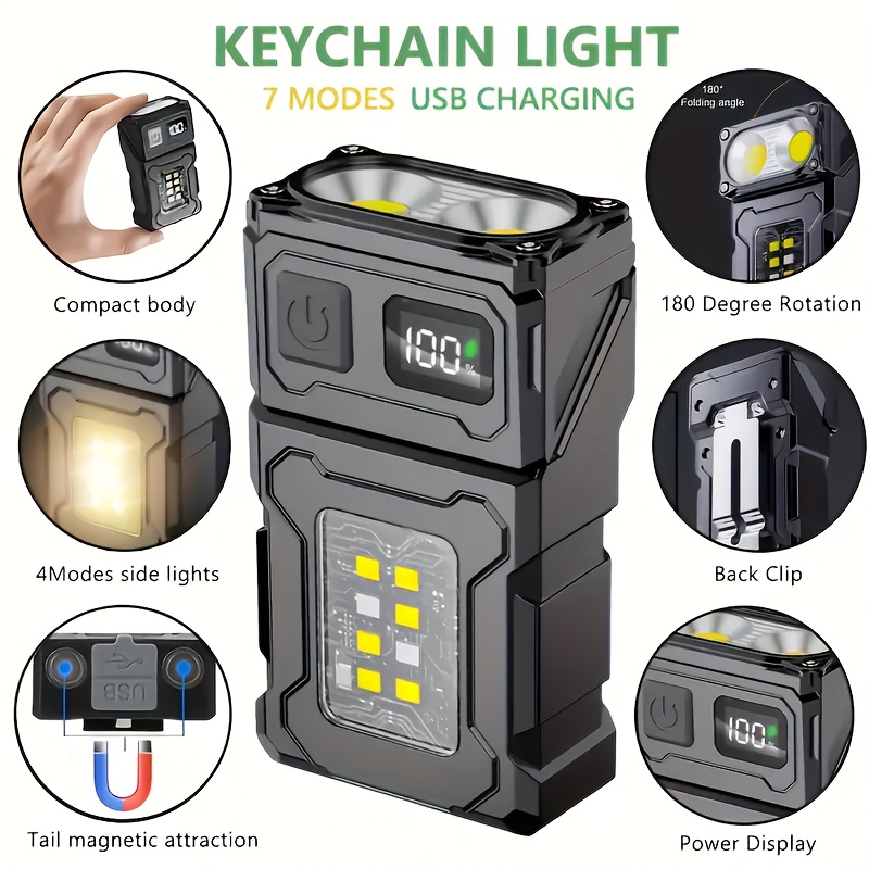 Mini linterna de bolsillo LED  - Outdoor Lighting Nearby reseña y precio