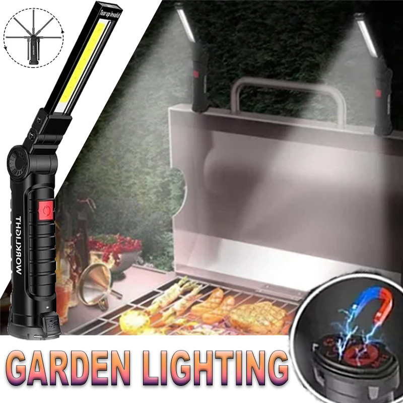 Linterna LED portátil con ganc - Outdoor Lighting Rechargeable reseña y precio