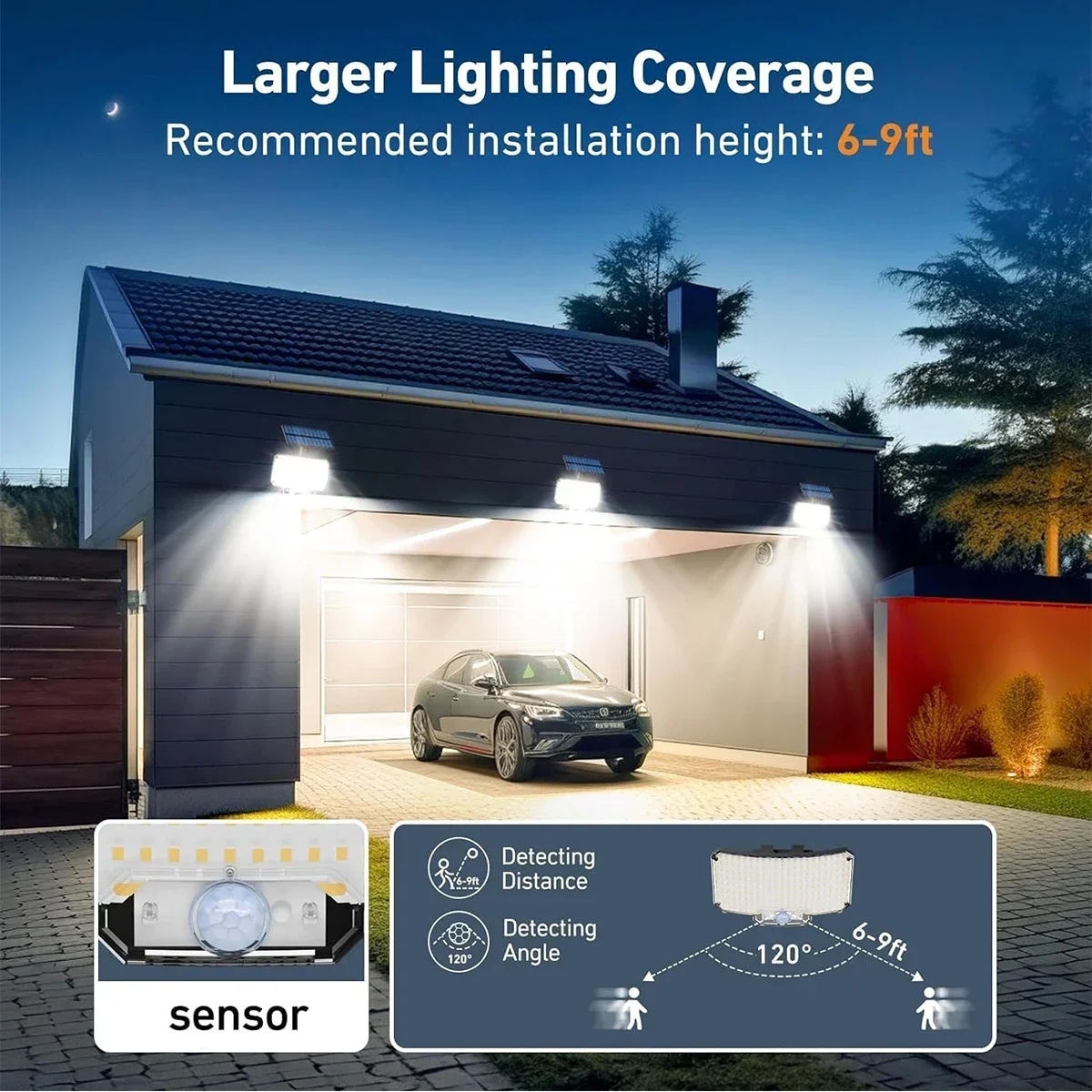 Luces Solares para Exteriores  - Outdoor Lighting Lamp reseña y precio