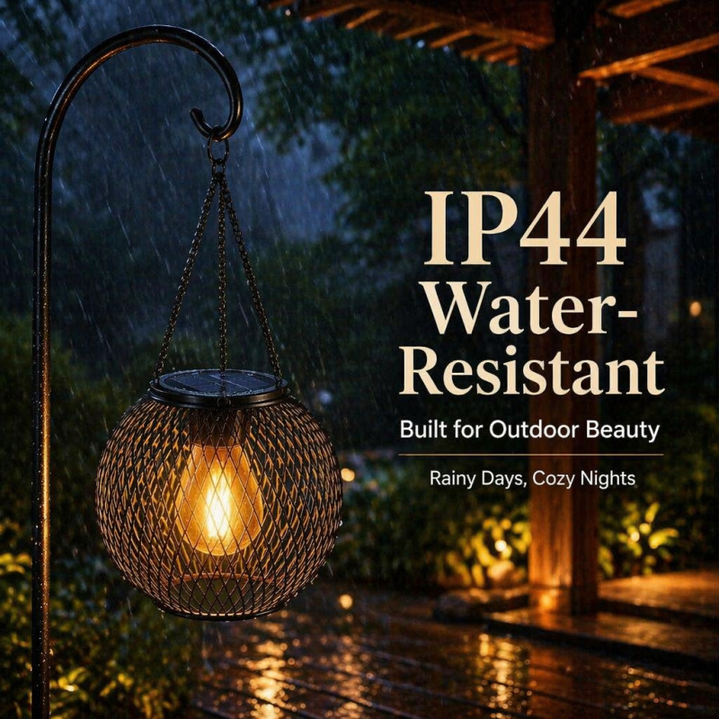 Lámpara LED Solar Colgante par - Outdoor Lighting For Gazebo reseña y precio