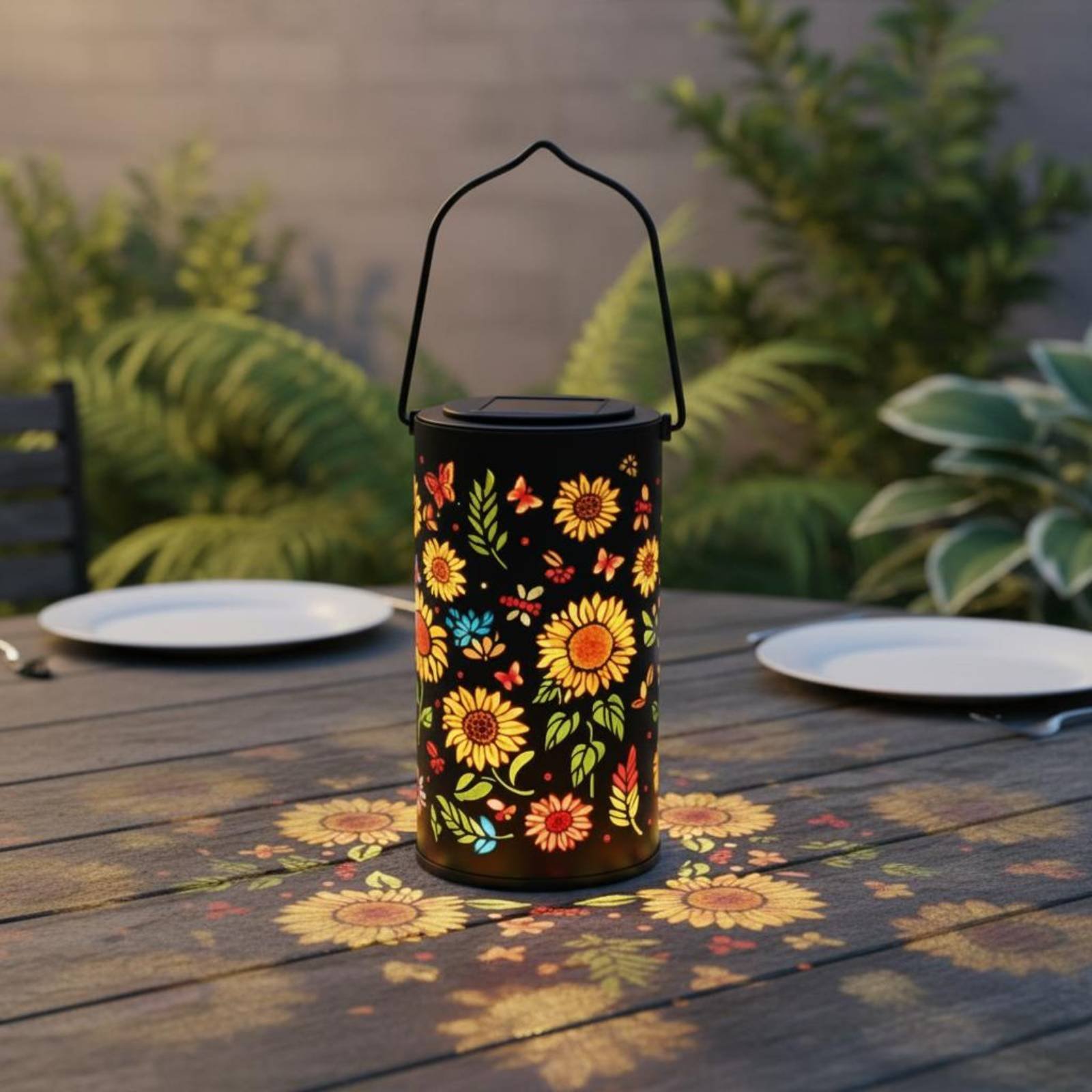 Farol Solar Colorido con Diseñ - Solar Lantern Hanging reseña y precio