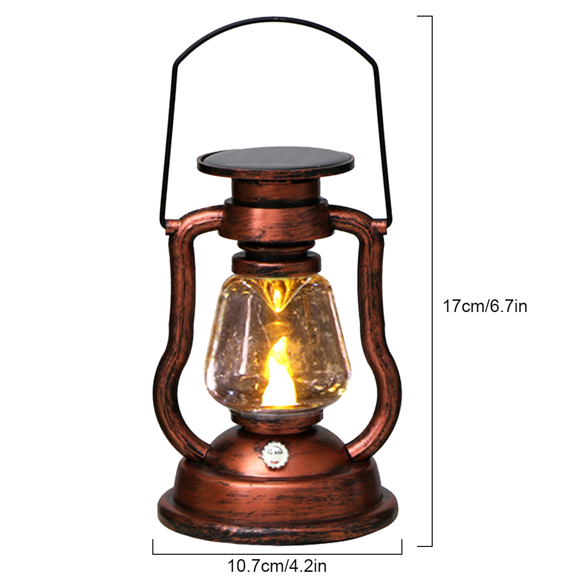Luz de Ambiente Retro LED Sola - Solar Lantern Hanging reseña y precio