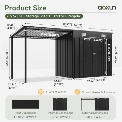 Caseta de almacenamiento exter - Outdoor Lighting For Gazebo reseña y precio