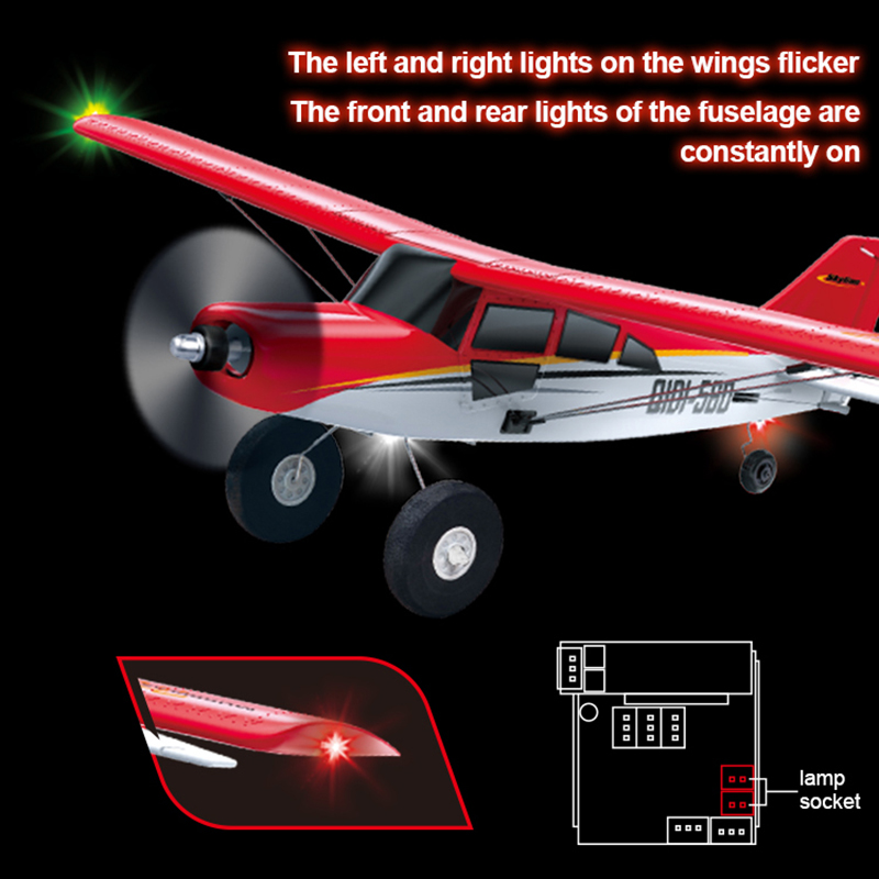Avión RC Glider M7 Moore de 4  - Outdoor Lighting Electrical Box reseña y precio
