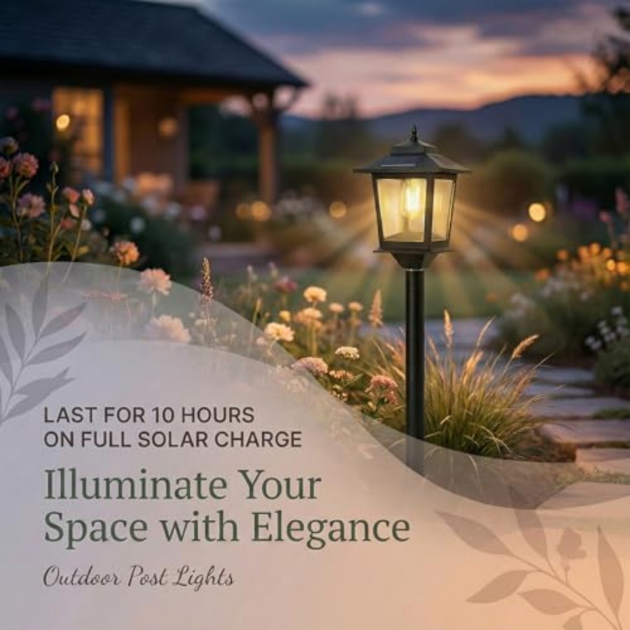 Lámparas Solares para Exterior - Outdoor Lighting Lamp reseña y precio