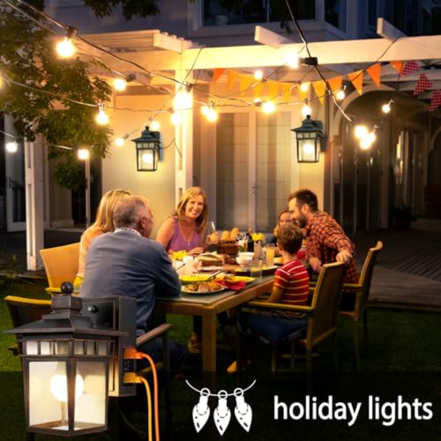 Lámpara Exterior con Enchufe G - Outdoor Lighting Dusk To Dawn reseña y precio