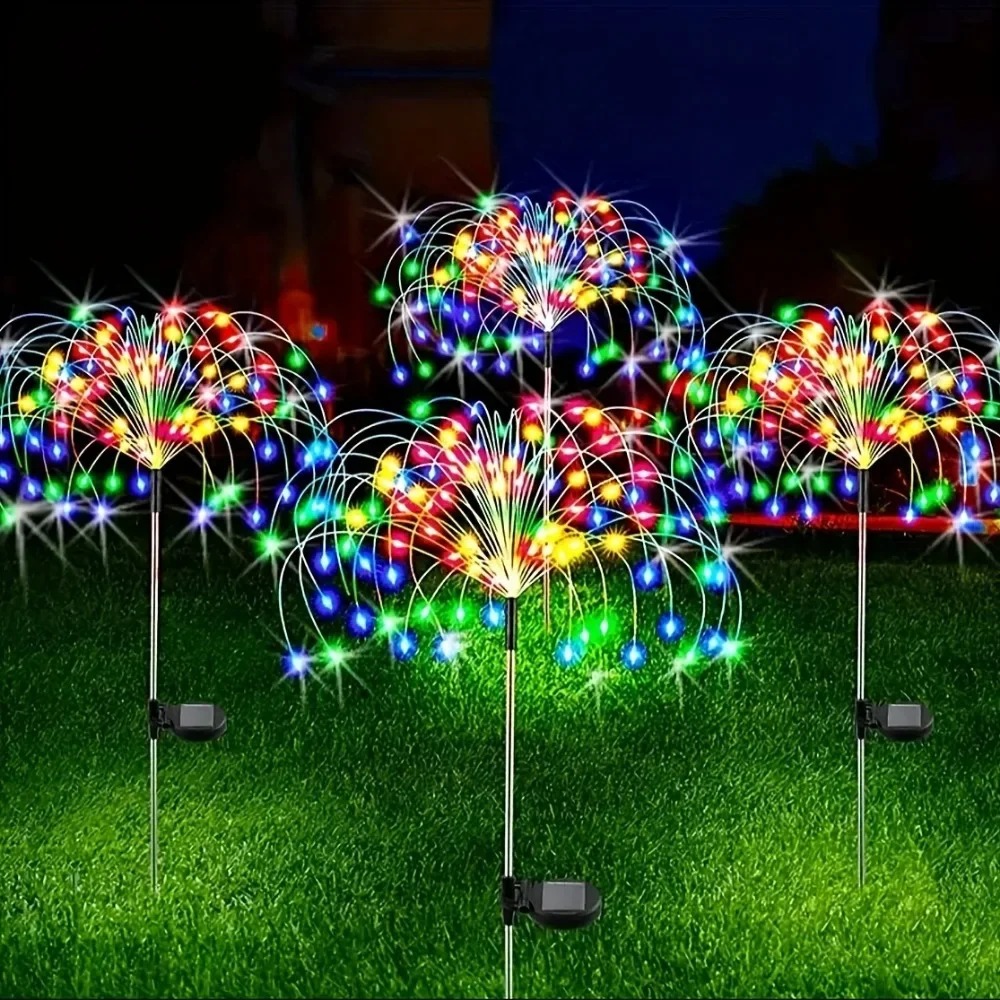 Luces Solares LED de Fuegos Ar - Outdoor Lighting For Gazebo reseña y precio
