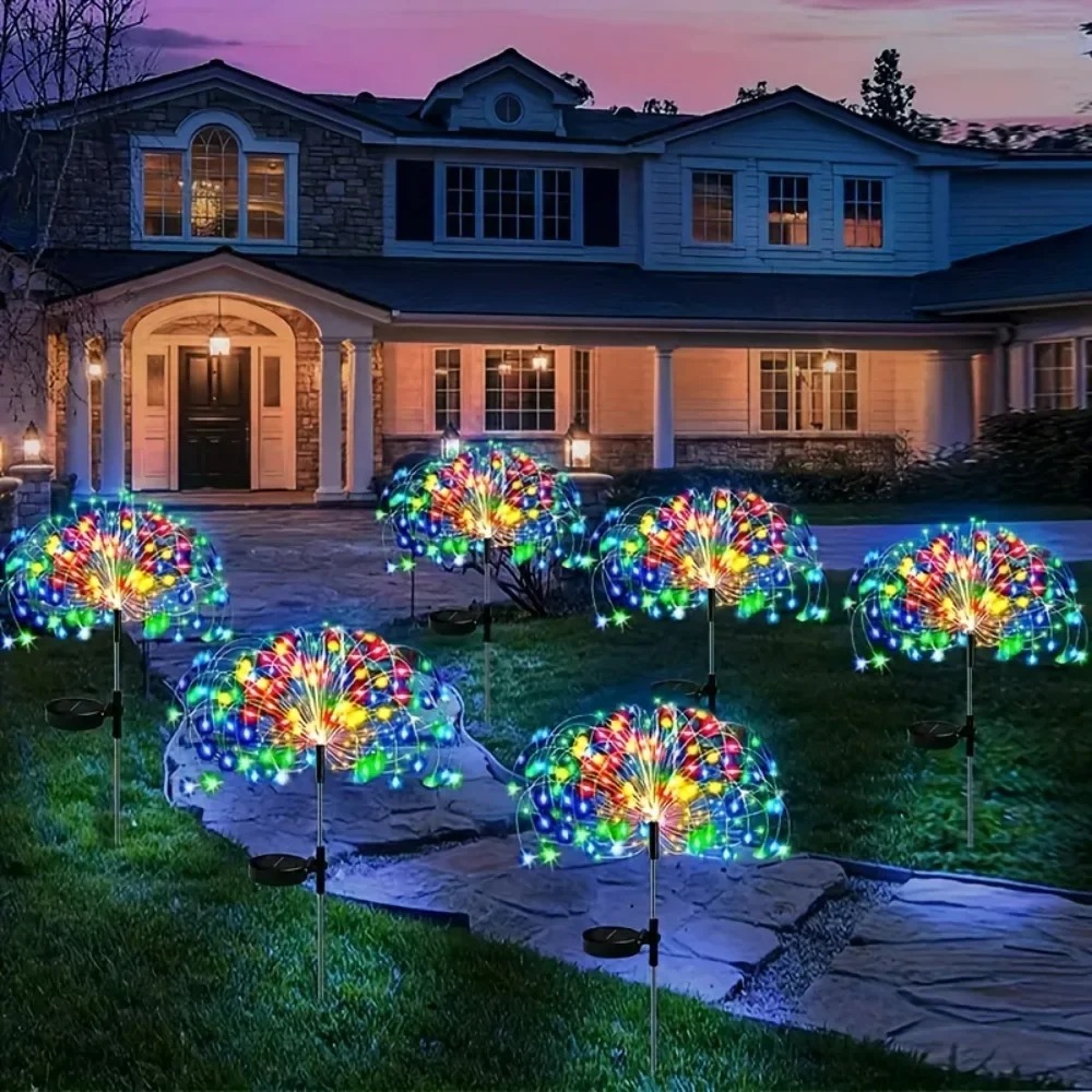 Luces Solares LED de Fuegos Ar - Outdoor Lighting For Gazebo reseña y precio