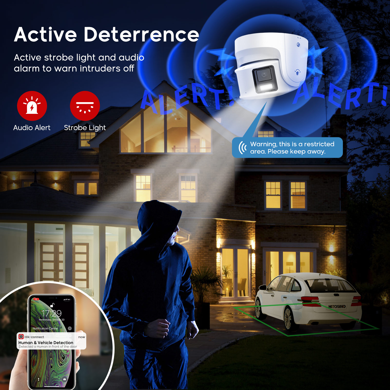 Cámara IP Panorámica Hikvision - Outdoor Lighting And Camera reseña y precio