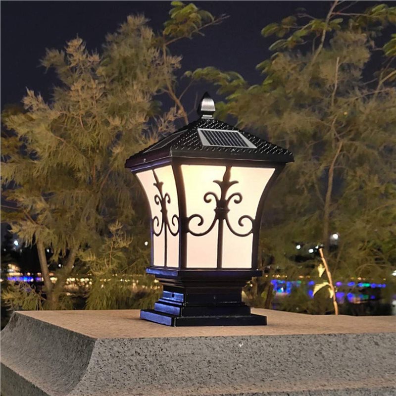 Lámpara Solar LED para Poste,  - Outdoor Lighting Dusk To Dawn reseña y precio