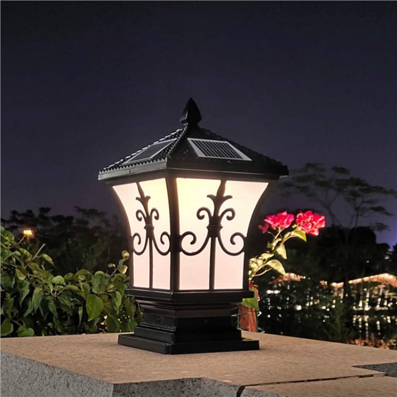 Lámpara Solar LED para Poste,  - Outdoor Lighting Dusk To Dawn reseña y precio