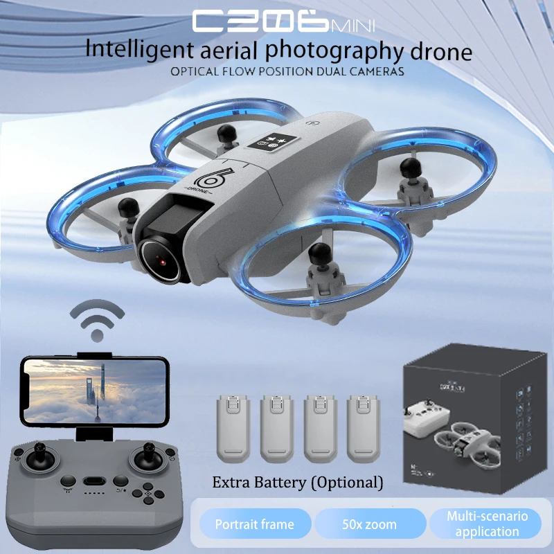 CZ06 Mini RC Quadcopter Drone  - Outdoor Lighting And Camera reseña y precio
