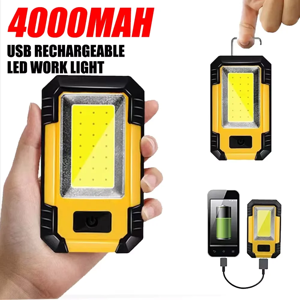 Linterna de Trabajo Recargable - Outdoor Lighting Nearby reseña y precio