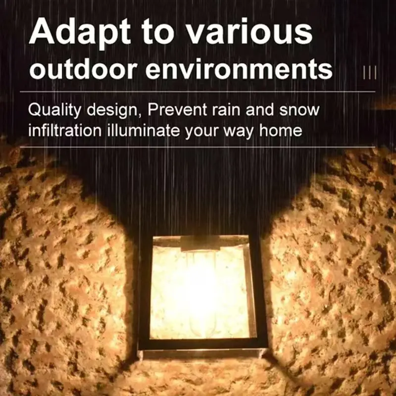 Lámpara Solar de Pared para Ex - Outdoor Lighting Solar Panel reseña y precio