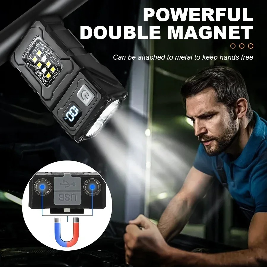 Mini Linterna LED Recargable p - Outdoor Lighting Nearby reseña y precio