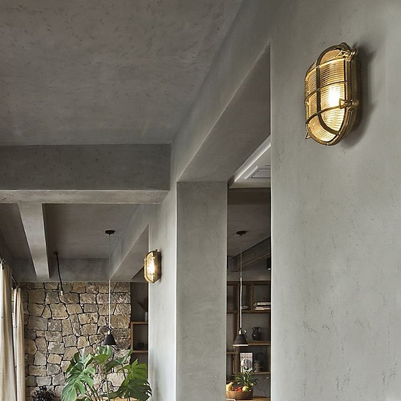 Lámparas de Pared Minimalistas - Outdoor Lighting Brass reseña y precio