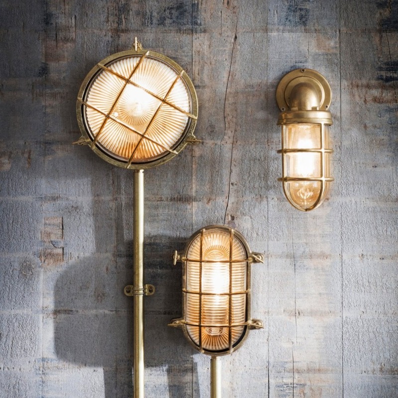 Lámparas de Pared Minimalistas - Outdoor Lighting Brass reseña y precio