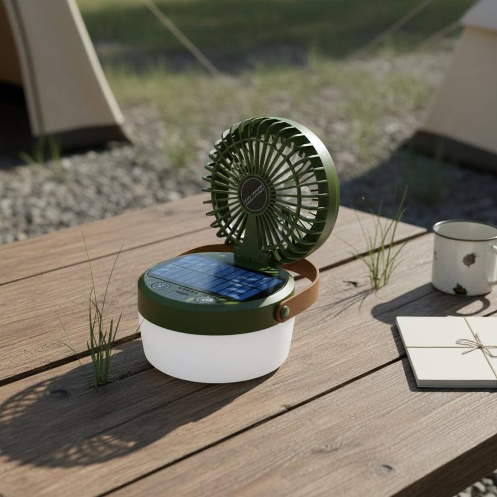 Linterna de Camping Solar con  - Solar Lantern Hanging reseña y precio