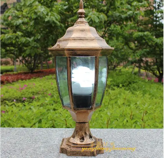 Lámpara de Jardín TechHP Antig - Outdoor Lighting Brass reseña y precio