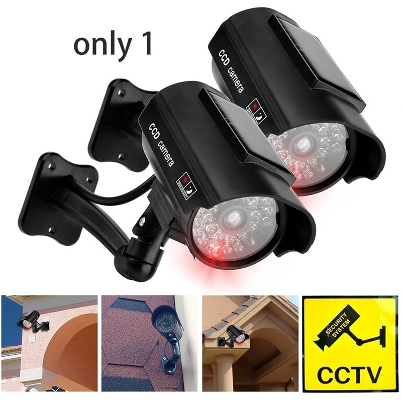 【B24B!】 Cámara CCTV falsa para - Outdoor Lighting And Camera reseña y precio