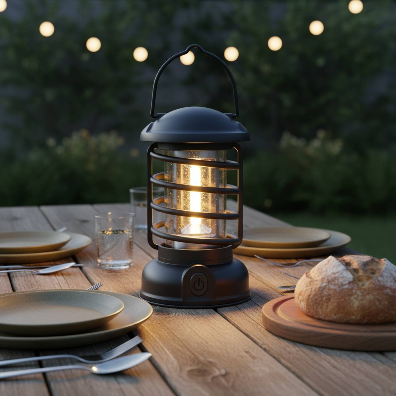 Linterna de Camping Retro con  - Outdoor Lighting Lamp reseña y precio