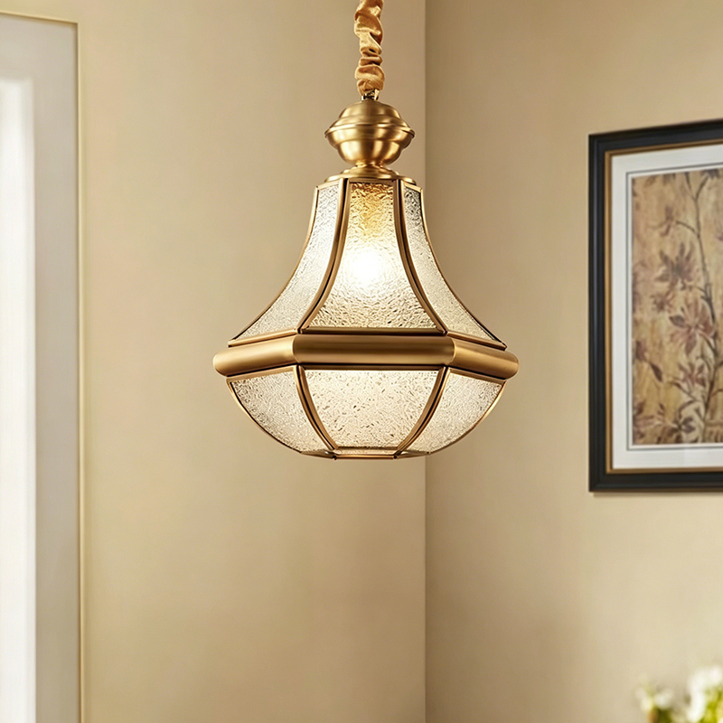 Lámpara Colgante de Exterior D - Outdoor Lighting Brass reseña y precio