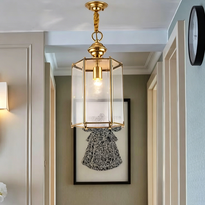 Lámpara Colgante de Exterior D - Outdoor Lighting Brass reseña y precio