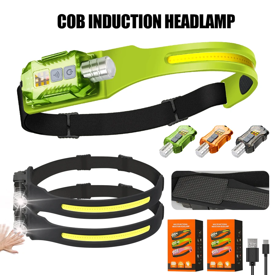 Potente linterna frontal LED,  - Outdoor Lighting Rechargeable reseña y precio