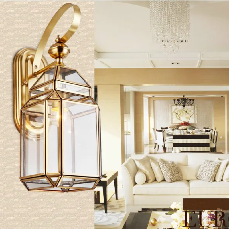 Lámpara de pared de bronce mod - Outdoor Lighting Brass reseña y precio