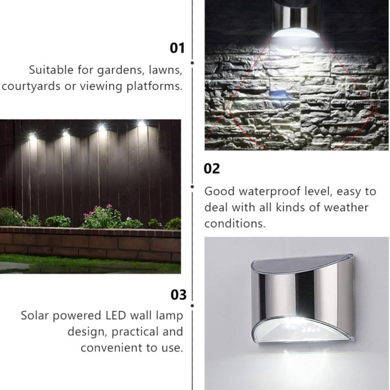 Luz Solar de jardín de acero i - Outdoor Lighting Lux reseña y precio