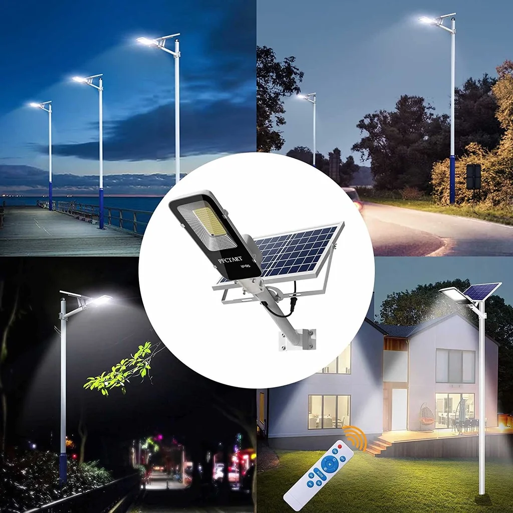 Luz Solar potente de 200W, far - Outdoor Lighting Dusk To Dawn reseña y precio