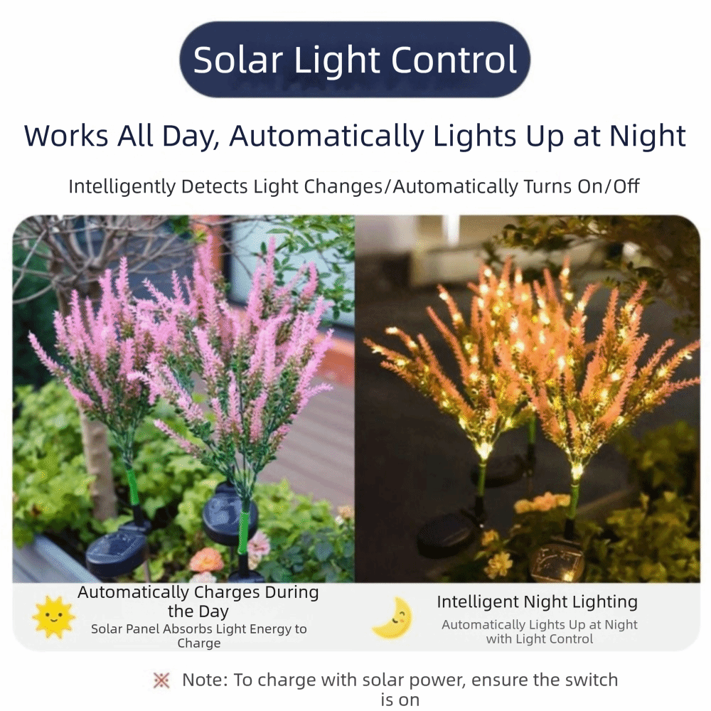 Luz Solar LED Morada con Forma - Outdoor Lighting Unit reseña y precio